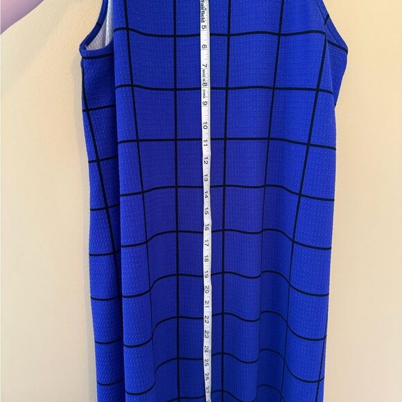 Candie's A-Line Blue Halter Dress for Work - Picture 9 of 10